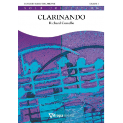 Clarinando (2 Klarinetten und Blasorchester) - Richard Comello