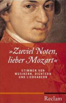 Taschenbuch: "Zuviel Noten, lieber Mozart"