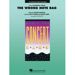 The Wrong Note Rag - Leonard Bernstein / Arr. Ted Ricketts