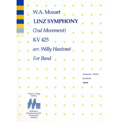 Linz Symphonie - Wolfgang Amadeus Mozart / Arr. Willy Hautvast