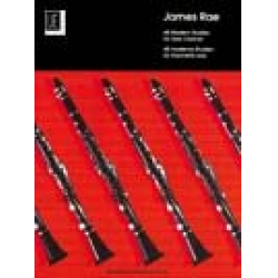 40 Modern Studies für Klarinette - James Rae