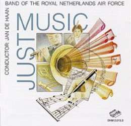 CD 'Just Music' (Band of the Royal Netherlands Air Force)