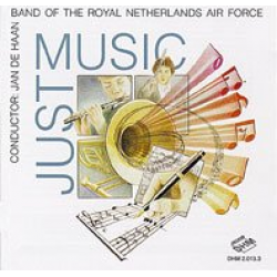 CD 'Just Music' (Band of the Royal Netherlands Air Force)