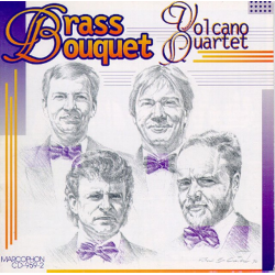 CD "Brass Bouquet" - Volcano Quartet