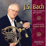 CD "Johann Sebastian Bach" - Francis Orval