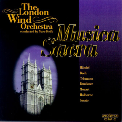 CD "Musica Sacra" - The London Wind Orchestra / Arr. Marc Reift