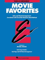 Essential Elements - Movie Favorites - 19 Klavierbegleitung - Diverse / Arr. Michael Sweeney