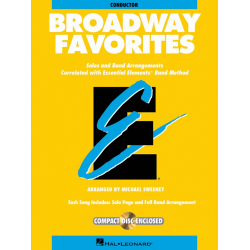 Essential Elements - Broadway Favorites - 01 Conductor (english) - Diverse / Arr. Michael Sweeney