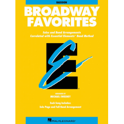 Essential Elements - Broadway Favorites - 04 Bassoon (english) - Diverse / Arr. Michael Sweeney
