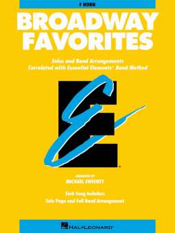 Essential Elements - Broadway Favorites - 12 F Horn (english)