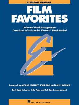 Essential Elements - Film Favorites - 10 Eb Baritone Saxophone (english)