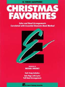 Essential Elements - Christmas Favorites - 09 Bb Tenor Saxophone (english)