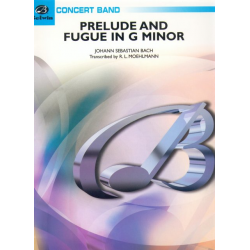 Prelude and Fugue in G minor (c/band) - Johann Sebastian Bach / Arr. Roland E. Moehlmann