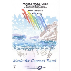 Norwegian Folk Tunes for Oboe or Violin Solo - Johan Halvorsen / Arr. Oivind Westby