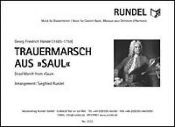 Trauermarsch aus Saul - Georg Friedrich Händel (George Frederic Handel) / Arr. Siegfried Rundel