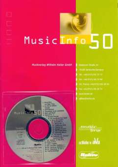 Promo PSH + CD: Halter - Musicinfo Nr. 50