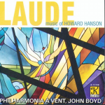 CD 'Laude - Music of Howard Hanson'