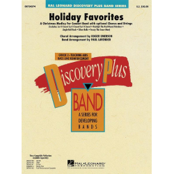 Holiday Favorites (for Band and opt. Choir and, or Strings) - Paul Lavender