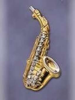 Anstecker A05 Saxophon groß