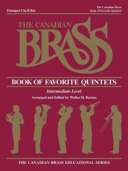 The Canadian Brass Book of Favorite Quintets - Trompete 1