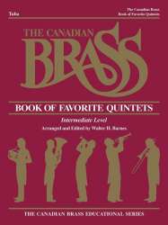 The Canadian Brass Book of Favorite Quintets - Tuba - Canadian Brass / Arr. Walter Barnes