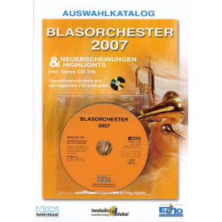 Promo Kat + CD: Koch - Auswahlkatalog Blasorchester 2007