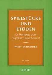 Spielstücke und Etüden  für Trompete - Walter Schneider-Argenbühl