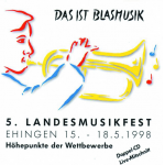 CD "Das ist Blasmusik" - Live-Doppel-CD 5. Landesmusikfest Ehingen