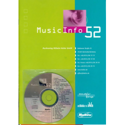 Promo PSH + CD: Halter - Musicinfo Nr. 52