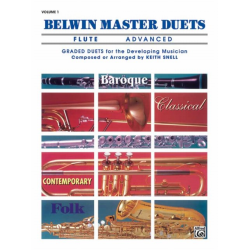 Belwin Master Duets Vol. 1 - Intermediate für Saxophon - Keith Snell