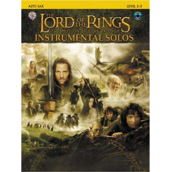 Play Along: The Lord of the Rings Instrumental Solos - Altsax - Howard Shore