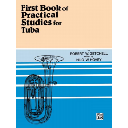 First Book of Practical Studies for Tuba Book 1 - Robert W. Getchell / Arr. Nilo W. Hovey