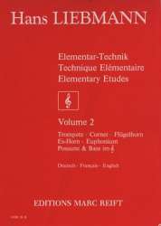 Elementar-Technik / Technique Elémentaire / Elementary Etudes Vol. 2 - Hans Liebmann