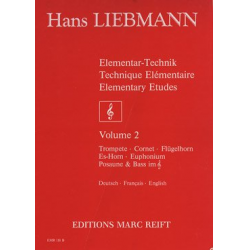 Elementar-Technik / Technique Elémentaire / Elementary Etudes Vol. 2 - Hans Liebmann