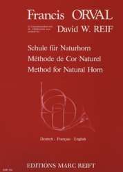 Schule für Naturhorn / Méthode de Cor Naturel / Method for Natural Horn - Francis Orval