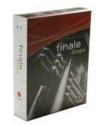 Notensoftware "Finale Allegro 2007" (dt.Version, Schulpreis)