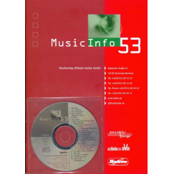 Promo PSH + CD: Halter - Musicinfo Nr. 53