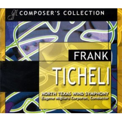 CD "GIA Composer's Collection: Frank Ticheli" - 2CD Set - North Texas Wind Symphony