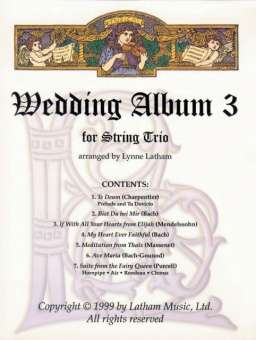 Wedding 3 Trio - Score