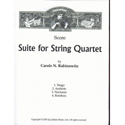 Suite for String Quartet - Score - Rabinowitz