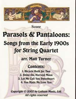 Parasols and Pantalons - Score