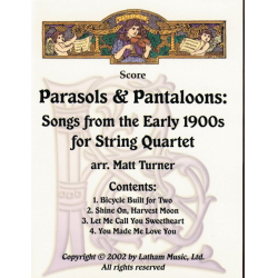 Parasols and Pantalons - Score - TURNER