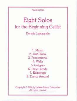 8 Solos for the Beginning Cellist