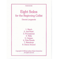 8 Solos for the Beginning Cellist - Leogrande