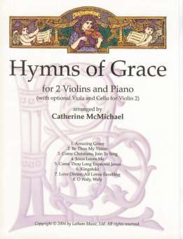 Hymns of Grace for 2 Violins and Piano