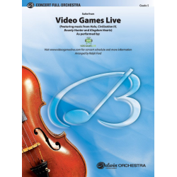 Video Games Live, Suite (full orchestra) - Christopher Tin / Arr. Ralph Ford