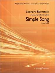 A Simple Song - Leonard Bernstein / Arr. Robert Longfield