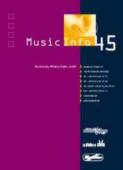 Promo PSH + CD: Halter - Musicinfo Nr. 45