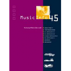 Promo PSH + CD: Halter - Musicinfo Nr. 45