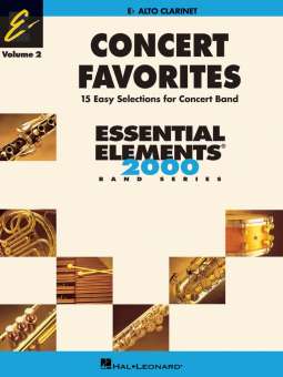 Essential Elements - Concert Favorites Vol. 2 - 06 Alto Clarinet (english)